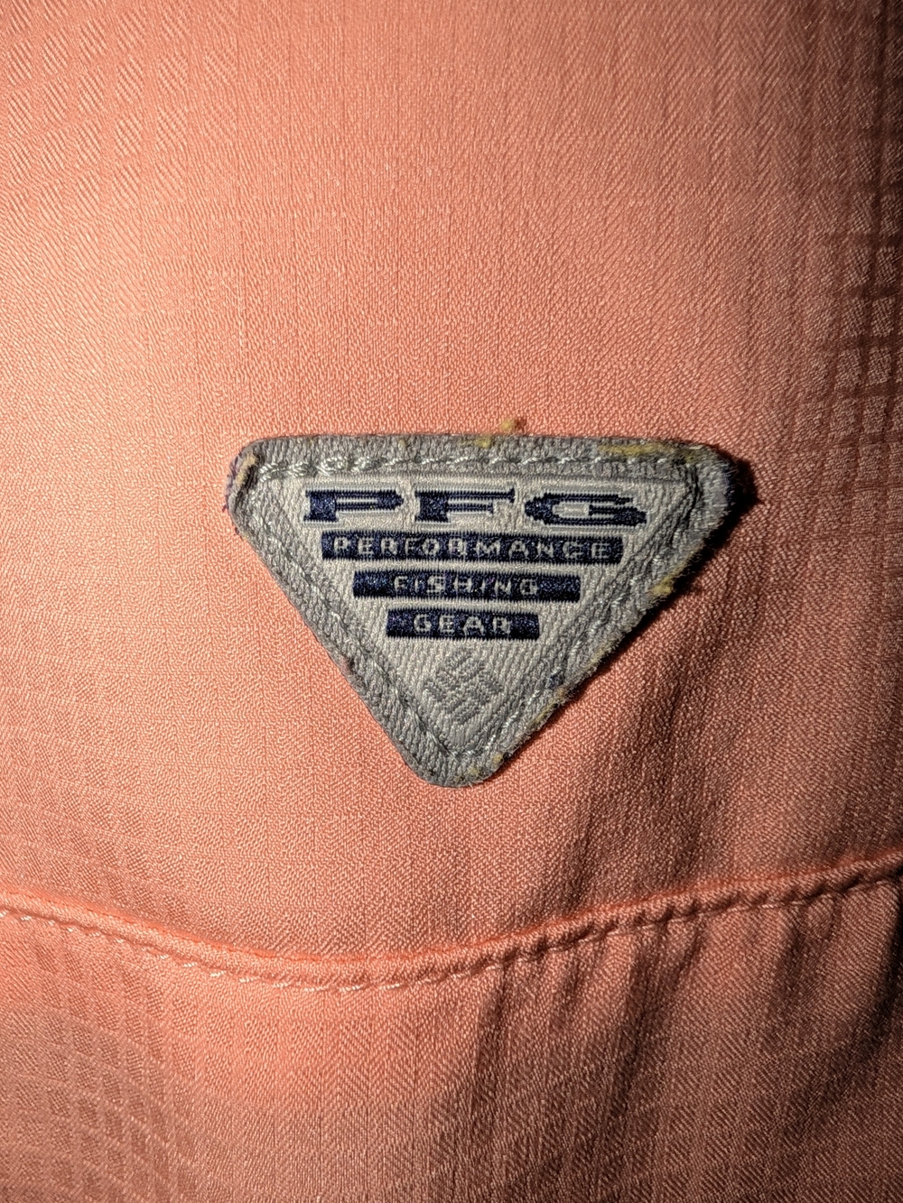 Columbia Women’s Long-Sleeve Sun Shirt - Peach - Picture 9 of 13